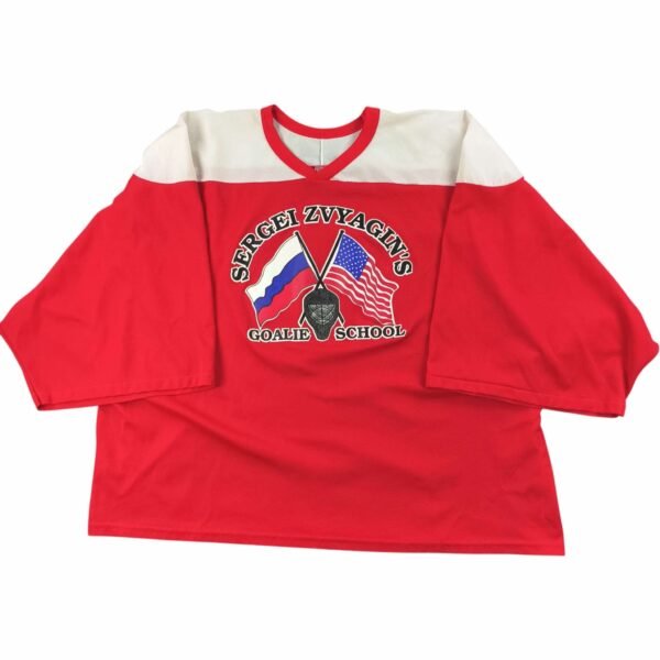Sergei Zvyagin's Goalie School CCM jégkorong mez XXL-es