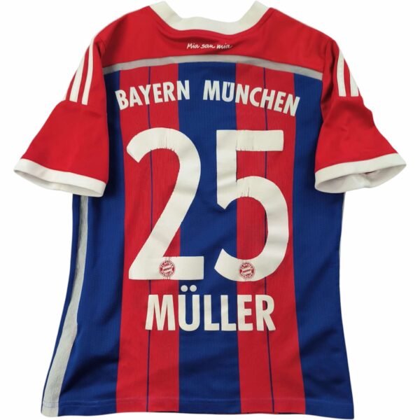 Bayern München 2014-15 Adidas hazai Thomas Müller foci mez gyerek 152-es