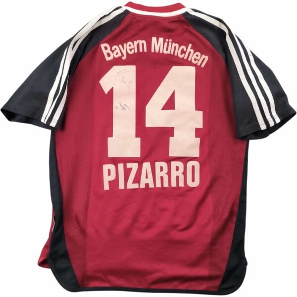 Bayern München 2001-02 Adidas hazai Claudio Pizarro foci mez gyerek 164-es