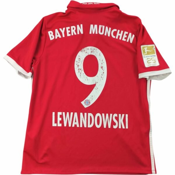 Bayern München 2016-17 Adidas hazai Robert Lewandowski foci mez gyerek 164-es