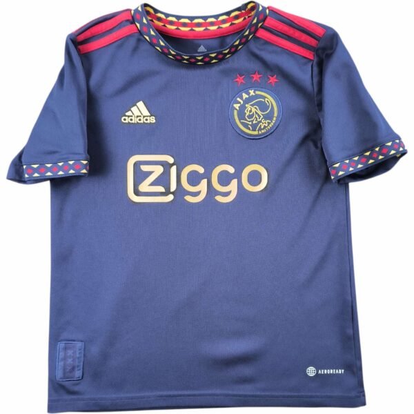 Ajax Amsterdam 2022-23 Adidas vendég foci mez gyerek 140-es