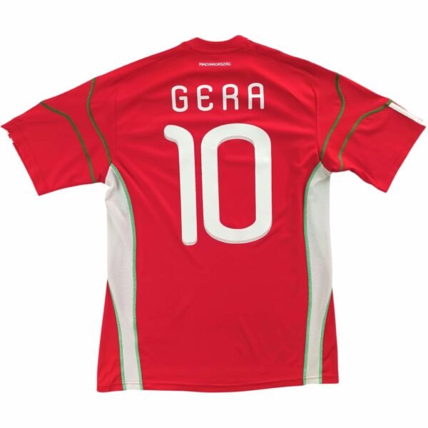 Magyarország Magyar válogatott 2010-12 Adidas hazai Gera Zoltán foci mez S-es