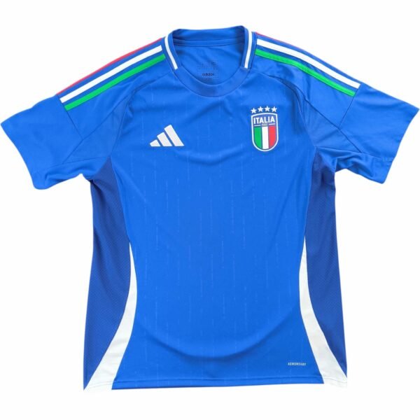 Olaszország Olasz válogatott 2024-25 Adidas hazai foci mez L-es