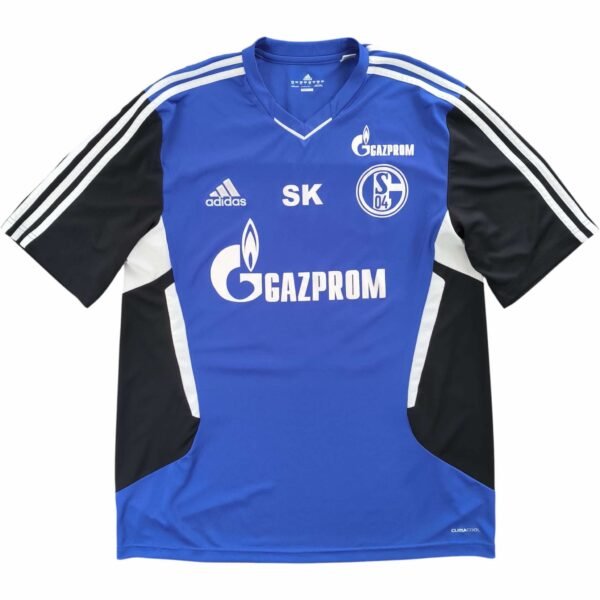 Schalke 2010 Adidas training foci mez XL-es