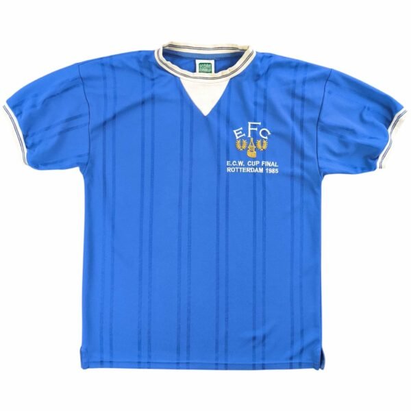 Everton 1985 Score Draw hazai retro foci mez M-es