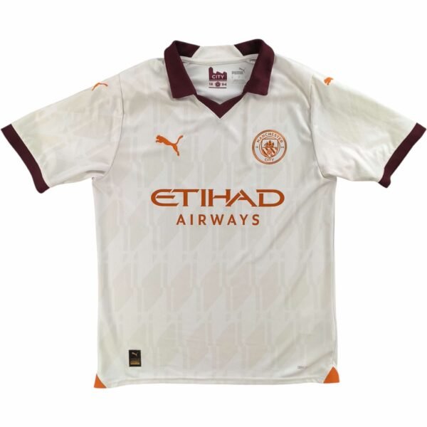 Manchester City 2023-24 Puma vendég foci mez M-es