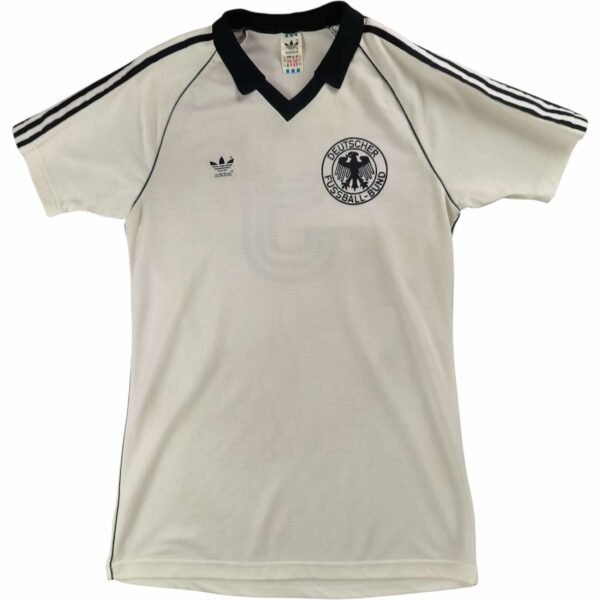 Nyugat-Németország Német válogatott 1982 Adidas World Cup hazai #9 foci mez L-es