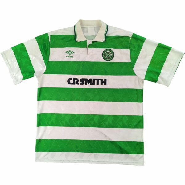 Celtic 1989-91 Umbro hazai foci mez XL-es