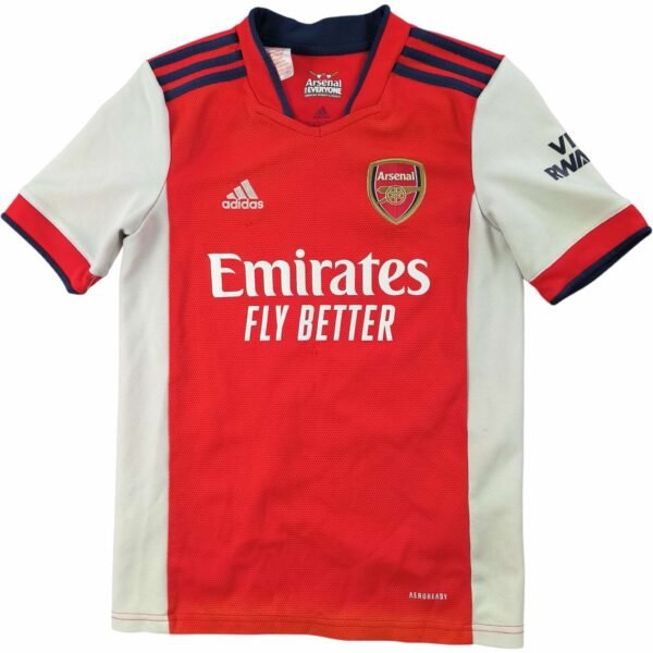 Arsenal 2021-22 Adidas hazai foci mez gyerek 152-es