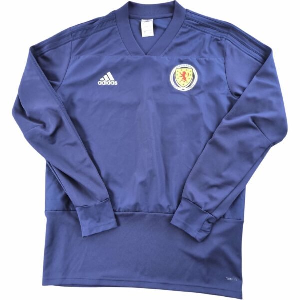 Skócia Skót válogatott 2018-19 Adidas training felső L-es