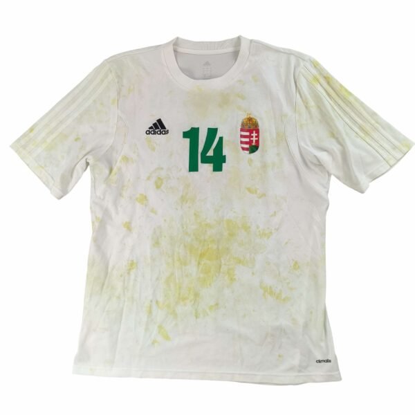 Magyarország Magyar válogatott 2014 u18 Adidas hazai Gerháth Fanni kézilabda mez L-es