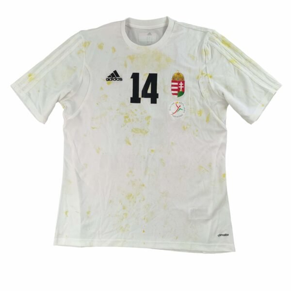 Magyarország Magyar válogatott 2015 u20 Adidas hazai Gerháth Fanni kézilabda mez L-es