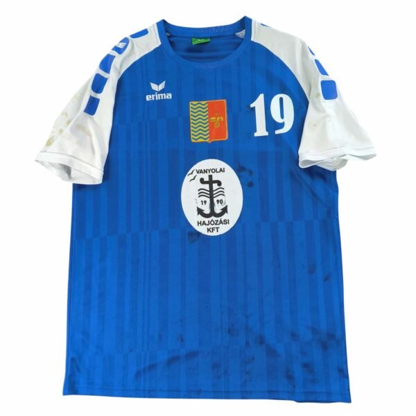 Balatonfüredi KSE Erima #19 *match worn* kézilabda mez M-es