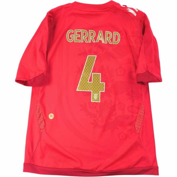 Anglia Angol válogatott 2006-08 Umbro Steven Gerrard foci mez gyerek 146-os