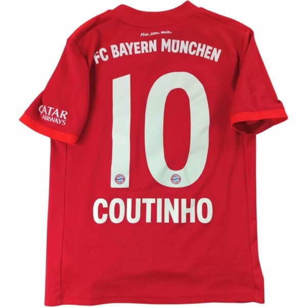 Bayern München 2019-20 Adidas hazai Philippe Coutinho foci mez gyerek 152-es