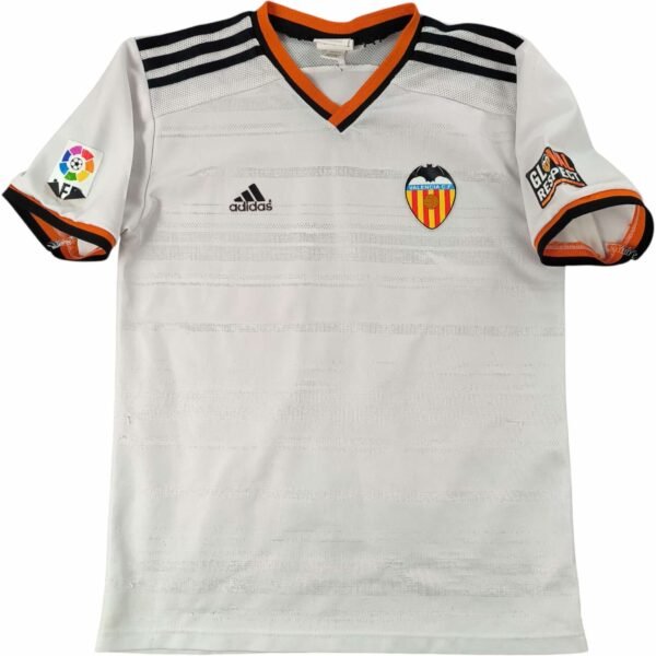 Valencia 2014-15 Adidas hazai foci mez gyerek 140-es