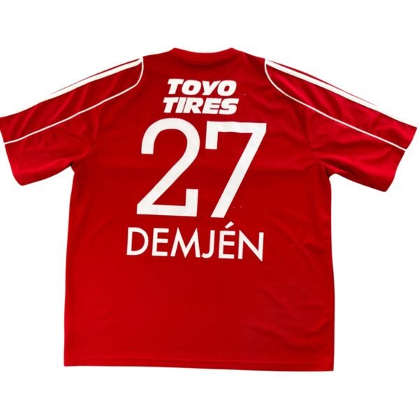 DVSC Debrecen 2007-08 Adidas hazai Demjén Gábor foci mez XXL-es