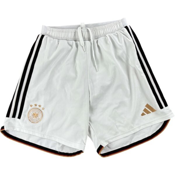 Németország Német válogatott 2022-24 Adidas hazai foci nadrág S-es