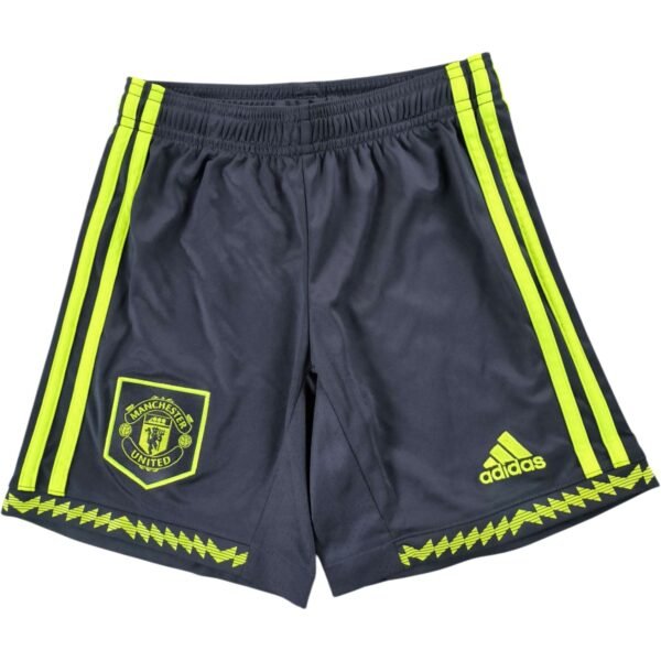 Manchester United 2022-23 Adidas harmadik számú foci nadrág gyerek 128-as