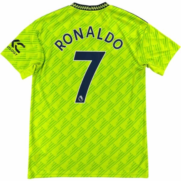 Manchester United 2022-23 Adidas harmadik számú Cristiano Ronaldo foci mez M-es