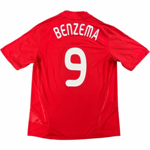 Franciaország Francia válogatott 2008-09 Adidas vendég Karim Benzema foci mez L-es