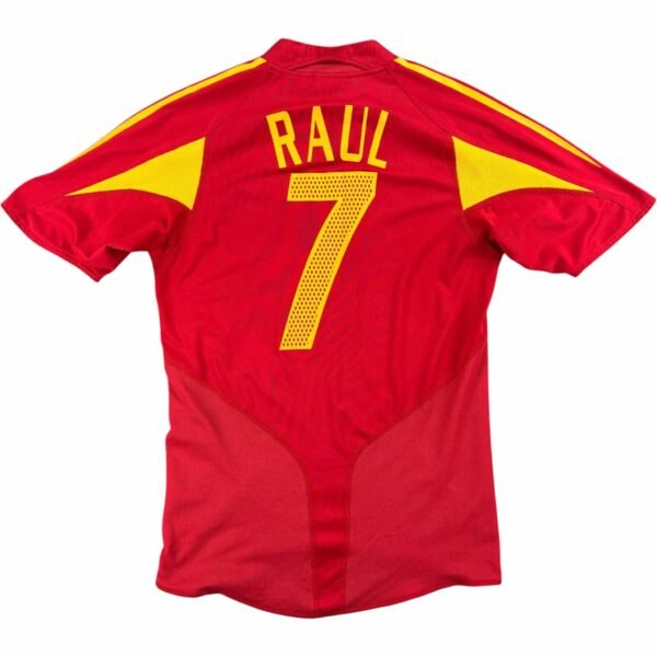 Spanyolország Spanyol válogatott 2004-06 Adidas hazai Raul Gonzalez foci mez S-es