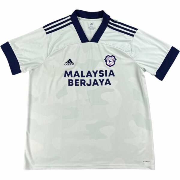Cardiff City 2020-21 Adidas vendég foci mez XXL-es