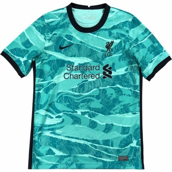 Liverpool 2020-21 Nike vendég foci mez gyerek XL-es