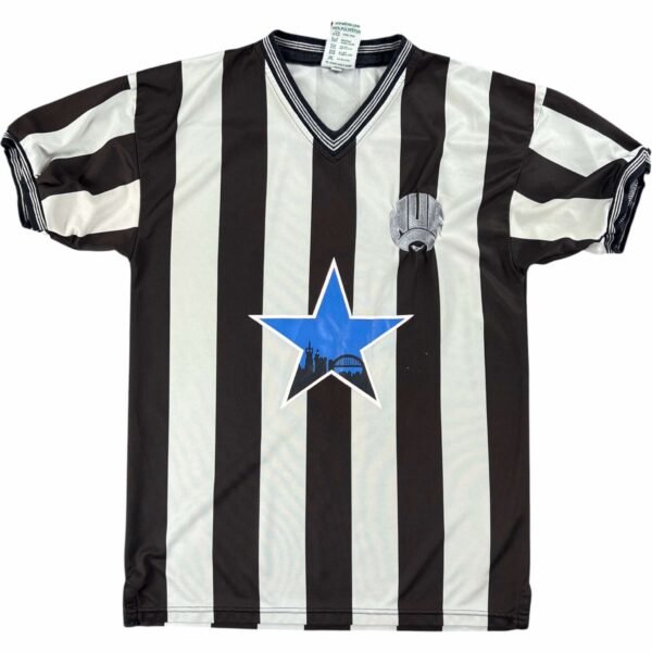 Newcastle United 1983-84 Score Draw hazai retro foci mez S-es