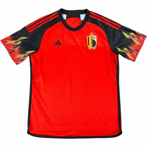 Belgium Belga válogatott 2020-22 Adidas hazai foci mez XL-es