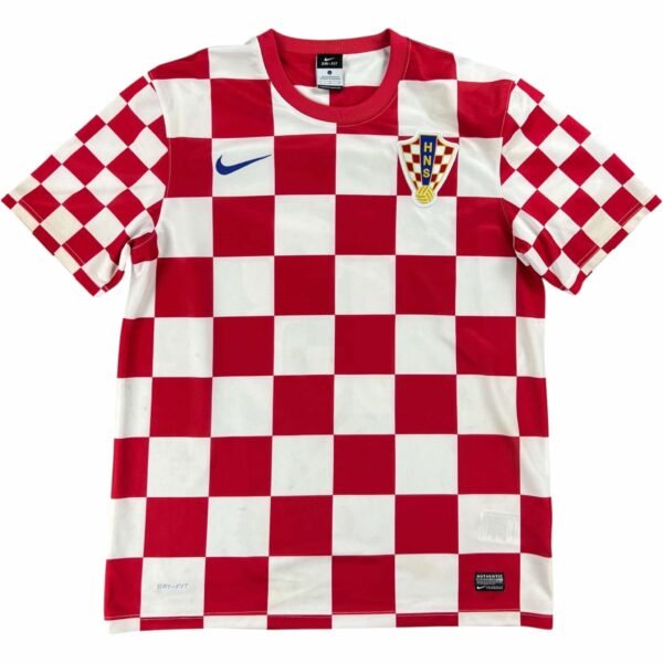 Horvátország Horvát válogatott 2012-14 Nike hazai basic #13 foci mez L-es