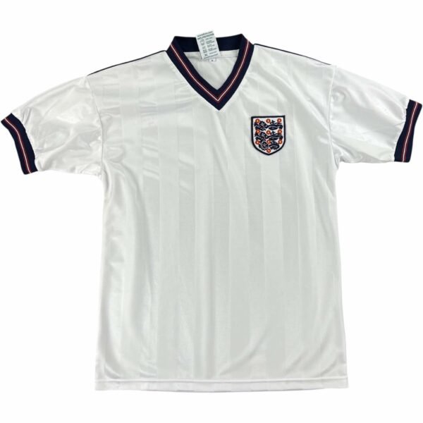 Anglia Angol válogatott 1984-86 Score Draw hazai retro foci mez M-es