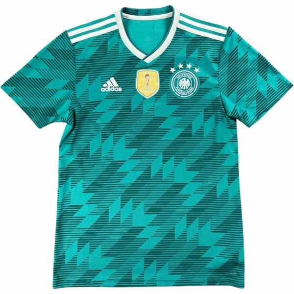 Németország Német válogatott 2017-19 Adidas vendég foci mez S-es