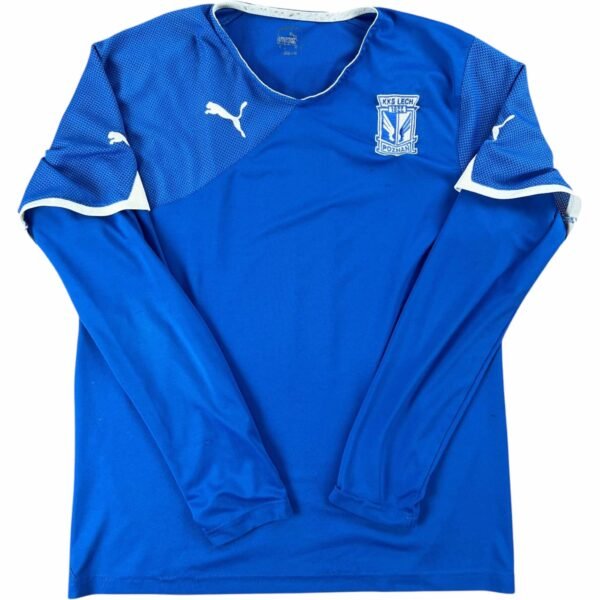 Lech Poznan 2011-12 Puma hazai hosszú ujjú foci mez M-es