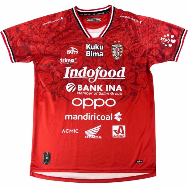 Bali United 2024-25 Specs hazai foci mez XXL-es