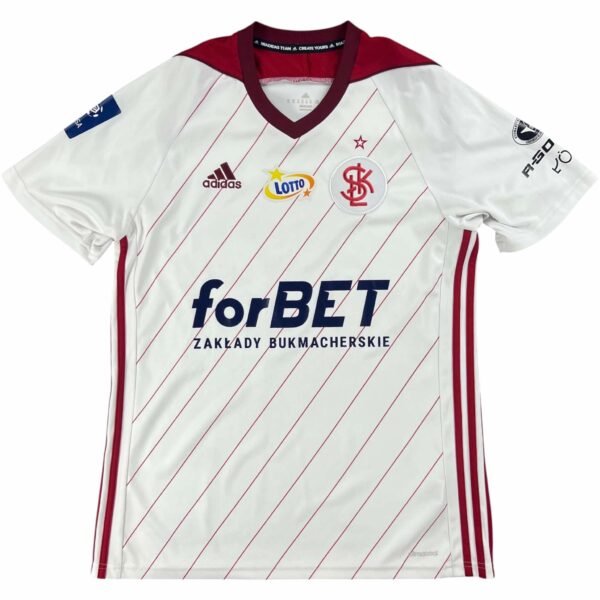 LKS Lodz 2019-20 Adidas hazai foci mez M-es