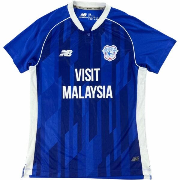 Cardiff City 2023-24 New Balance hazai "Hopson #08" *Aláírt* foci mez női 12-es