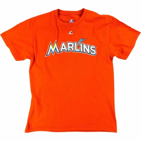 Miami Marlins Majestic MLB baseball póló M-es