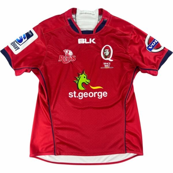 Queensland Reds BLK rögbi mez S-es