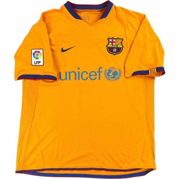 FC Barcelona 2006-07 Nike vendég foci mez L-es