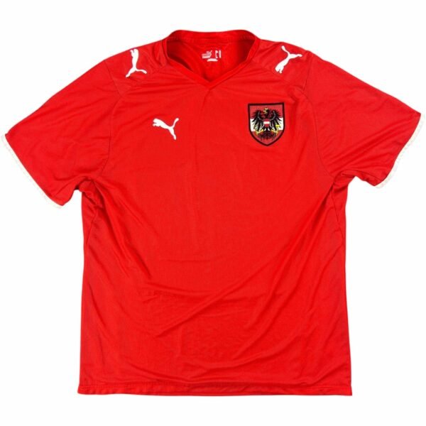 Ausztria Osztrák válogatott 2008-10 Puma hazai foci mez XL-es