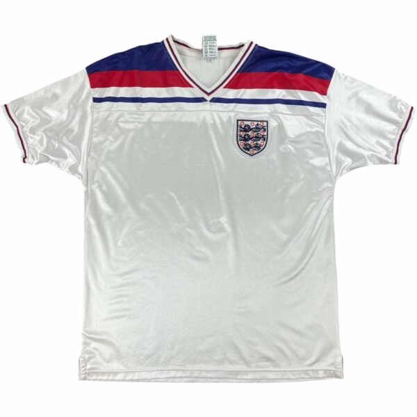 Anglia Angol válogatott 1980-83 Score Draw hazai retro foci mez XXL-es
