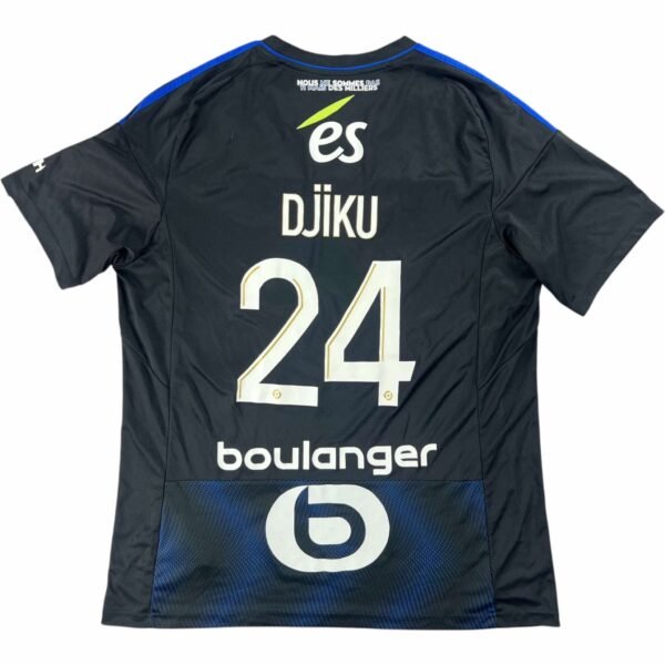 Strasbourg 2022-23 Adidas harmadik számú Alexander Djiku foci mez XL-es