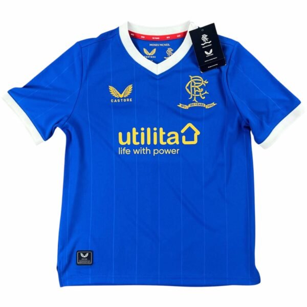 Rangers 2021-22 Castore hazai *Új* foci mez gyerek M-es
