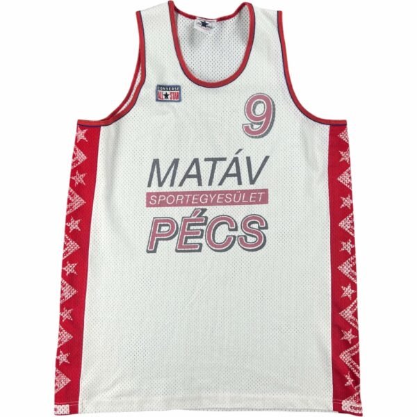 Matáv Pécs Converse #9 kosárlabda mez L-es