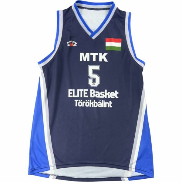 MTK ELITE Basket Törökbálint #5 kosárlabda mez L-es