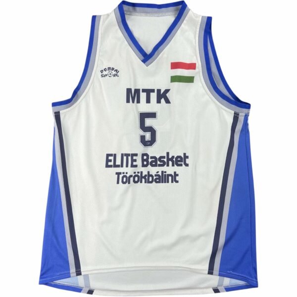 MTK ELITE Basket Törökbálint #5 kosárlabda mez L-es