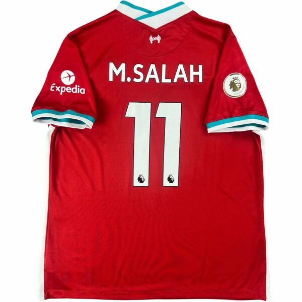 Liverpool 2020-21 Nike hazai Mohamed Salah foci mez XL-es
