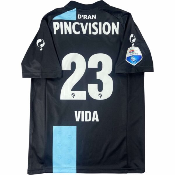De Graafschap 2015-16 vendég Vida Kristopher *Match worn* *Aláírt* foci mez M-es
