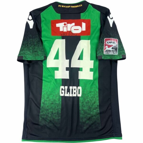 FC Wacker 2018-19 Macron hazai Andrea Glibo *Match worn* foci mez S-es